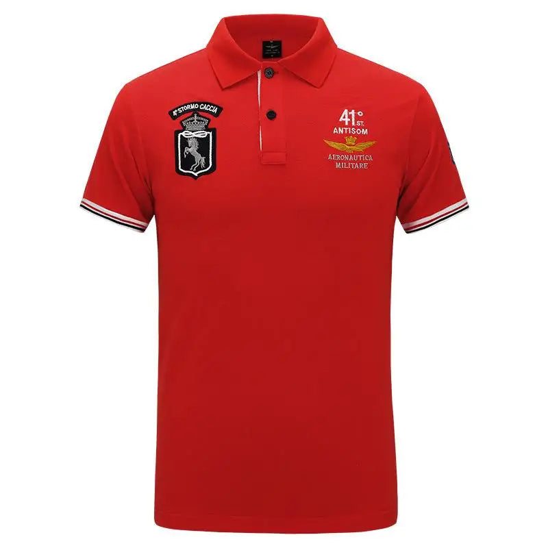 POLO MILITAIRE AVEC EMBLÈME