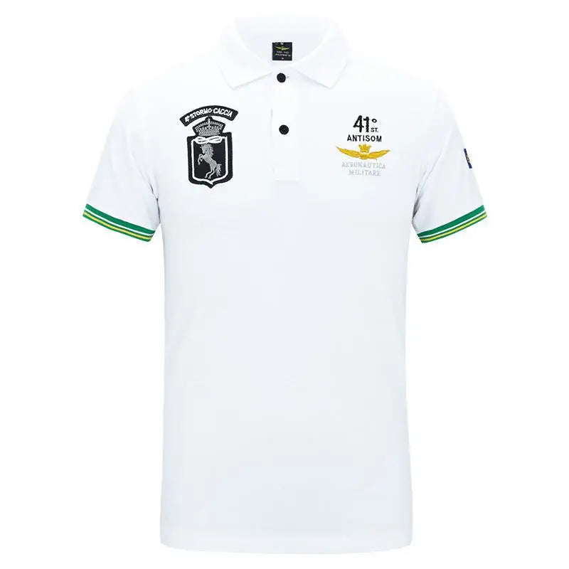 POLO MILITAIRE AVEC EMBLÈME