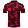 POLO MILITAIRE - CAMOUFLAGE ROUGE