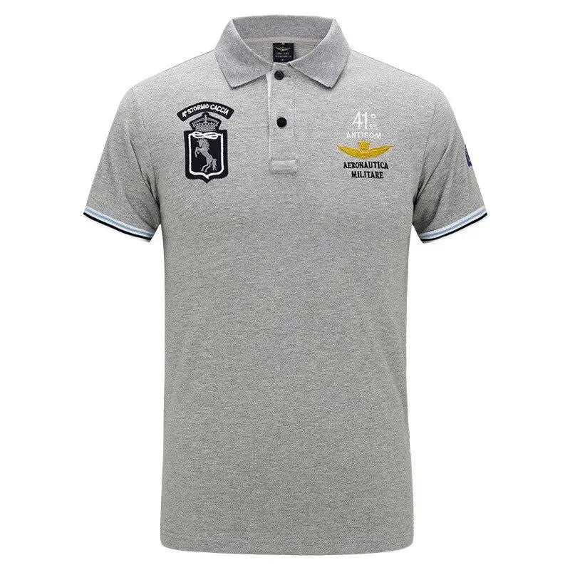 POLO MILITAIRE AVEC EMBLÈME