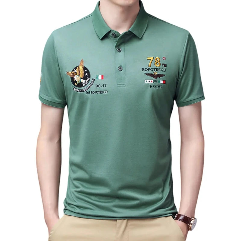POLO MILITAIRE - PILOTE DÉCORÉ