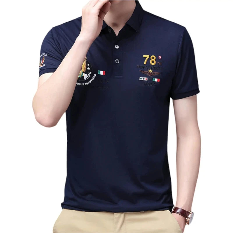 POLO MILITAIRE - PILOTE DÉCORÉ