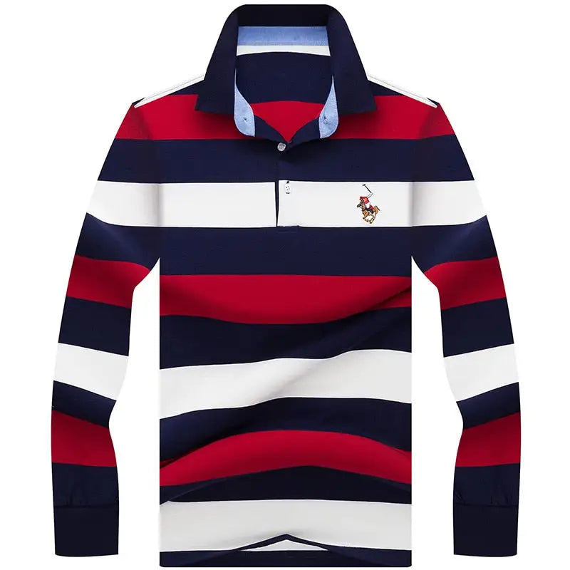 Polo style marin