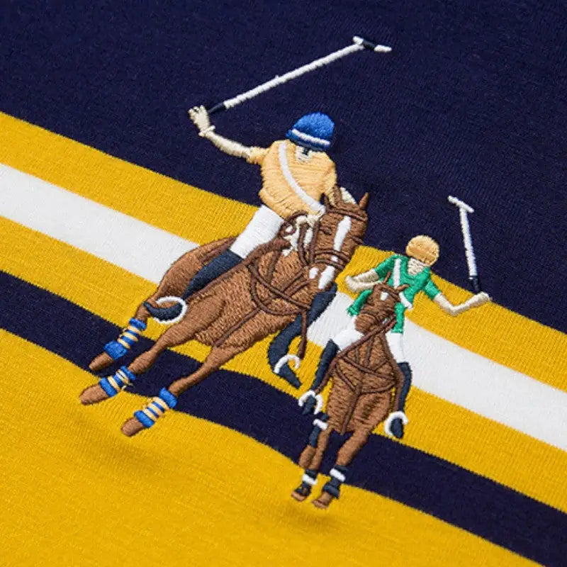 Polo style marin