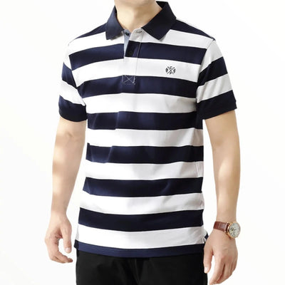 Polo style marin homme