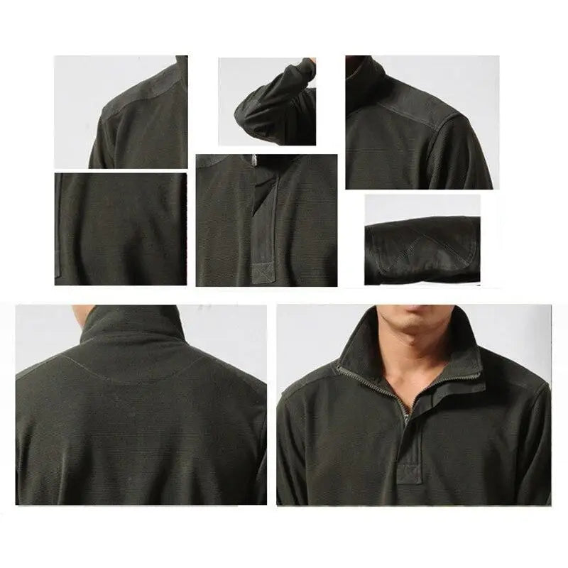Polo style militaire