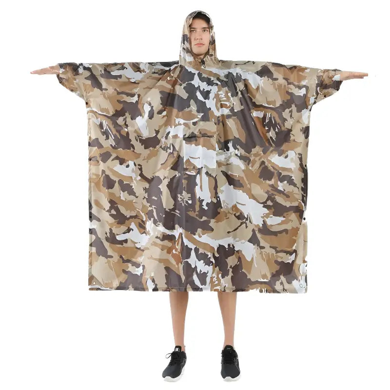 Poncho camouflage