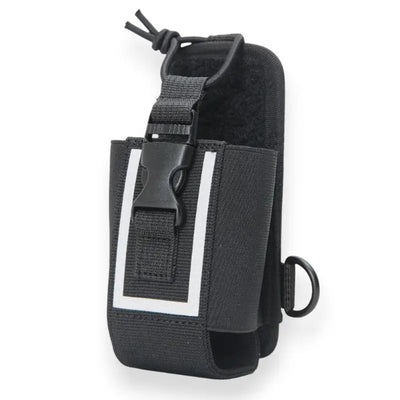 Porte radio avec bandes reflechissant