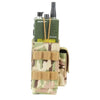 Porte-radio compatible avec accessoires militaires