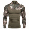 Pull camouflage militaire