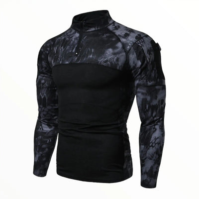 Pull camouflage militaire