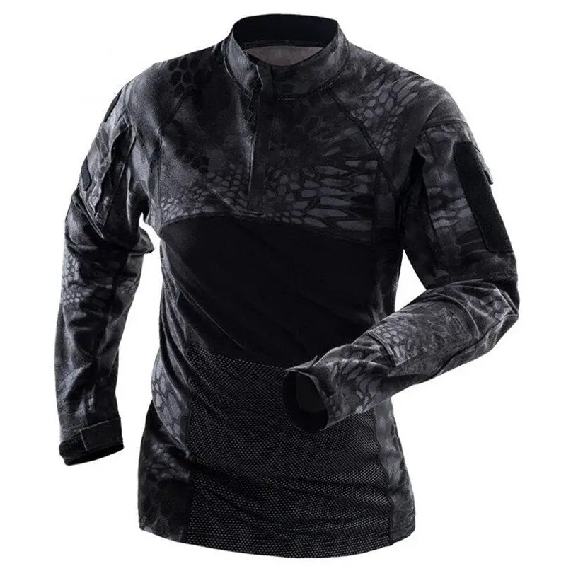 Pull imprimé militaire