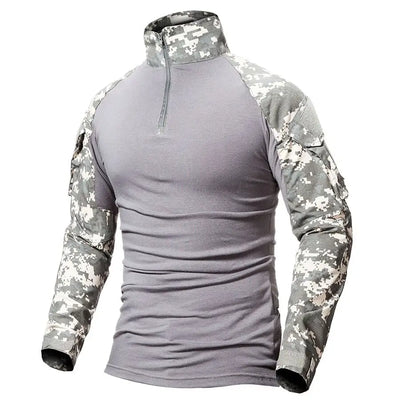 Pull militaire camouflage homme