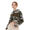 Pull militaire fille