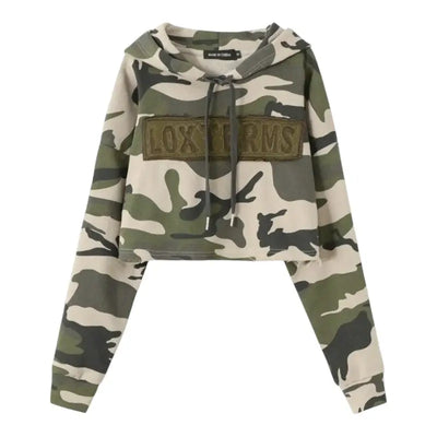 Pull militaire fille