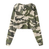 Pull militaire fille