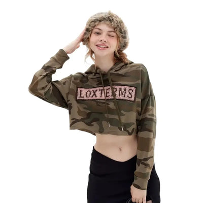 Pull militaire fille