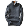 Pull militaire gris