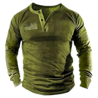 Pull militaire long