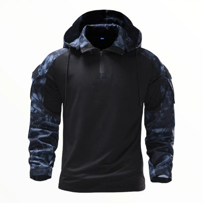 Pull militaire noir