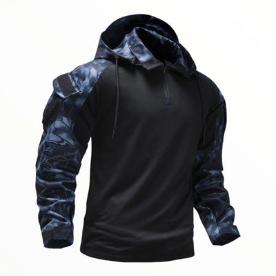 Pull militaire noir