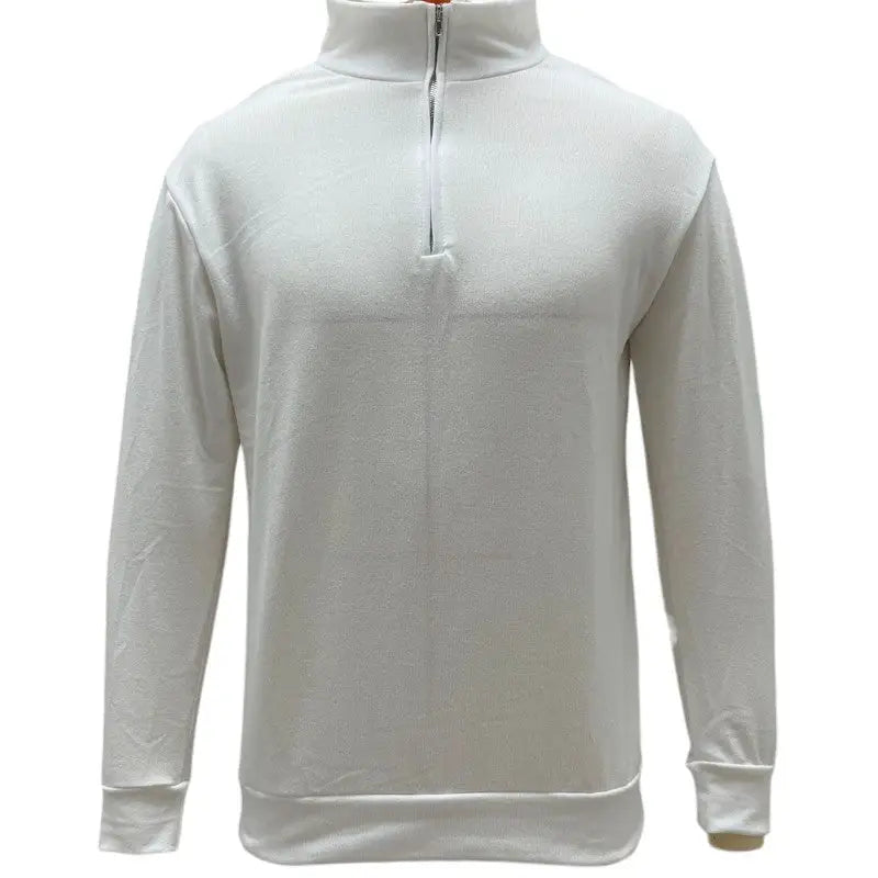 Pull militaire vert col v