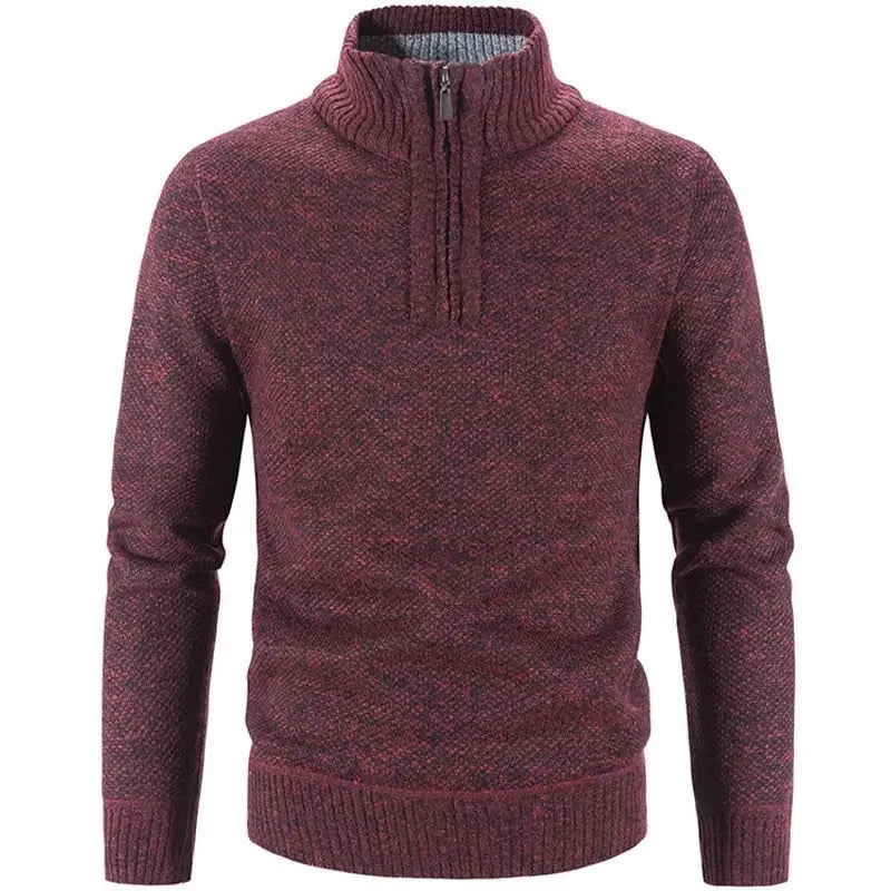 Pull style militaire homme