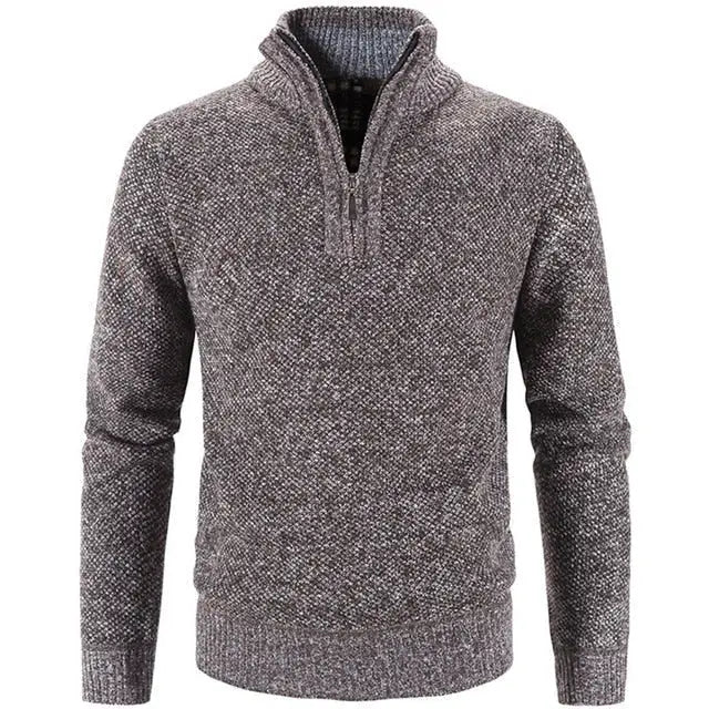 Pull style militaire homme