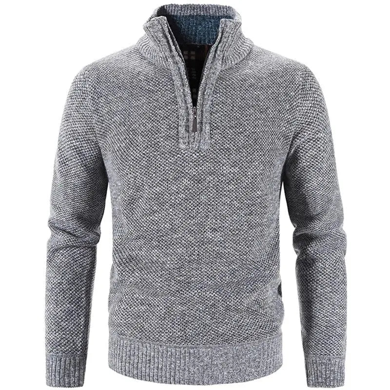 Pull style militaire homme