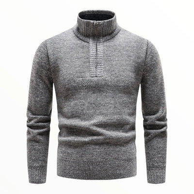 Pull style militaire homme