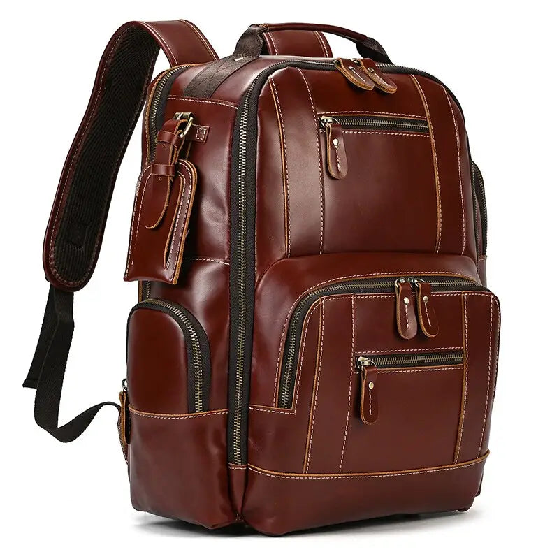 Sac a dos cuir militaires