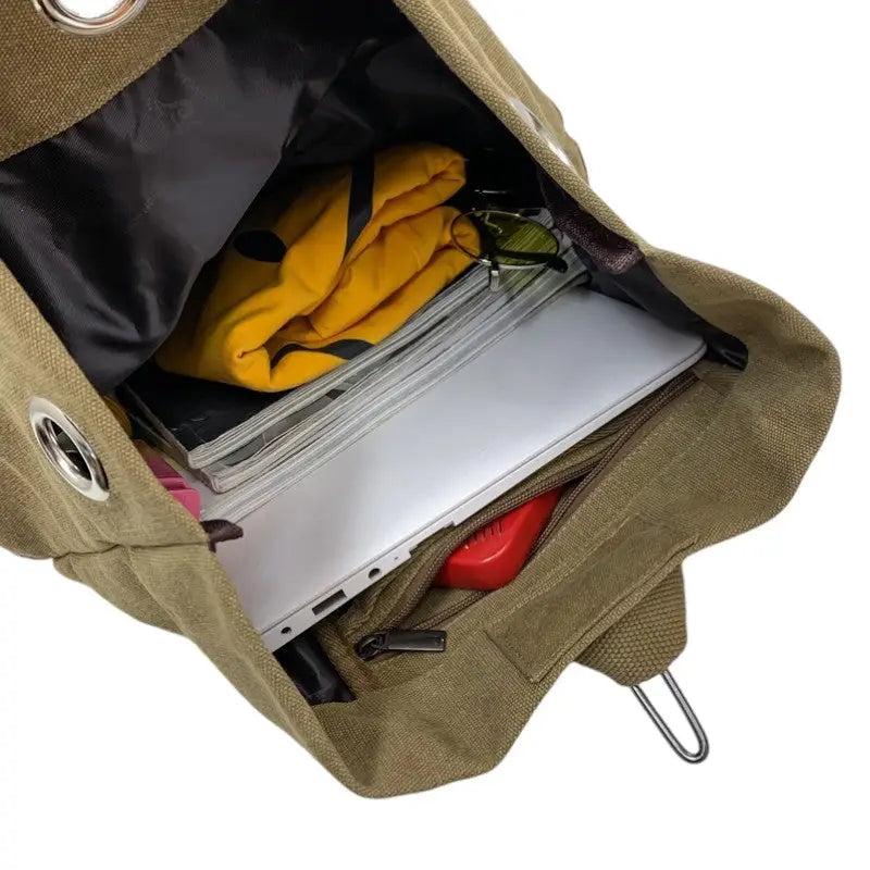 Sac a dos kaki pour homme