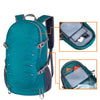 Sac à dos randonnée femme ultra léger vert 40l