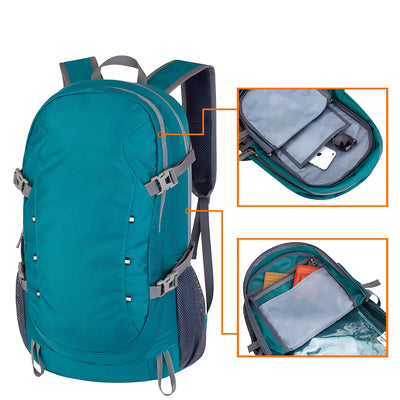 Sac à dos randonnée femme ultra léger vert 40l