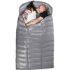 Sac de couchage double duvet