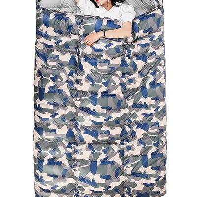 Sac de couchage double duvet