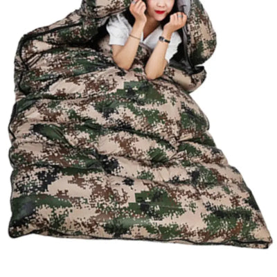 Sac de couchage double duvet