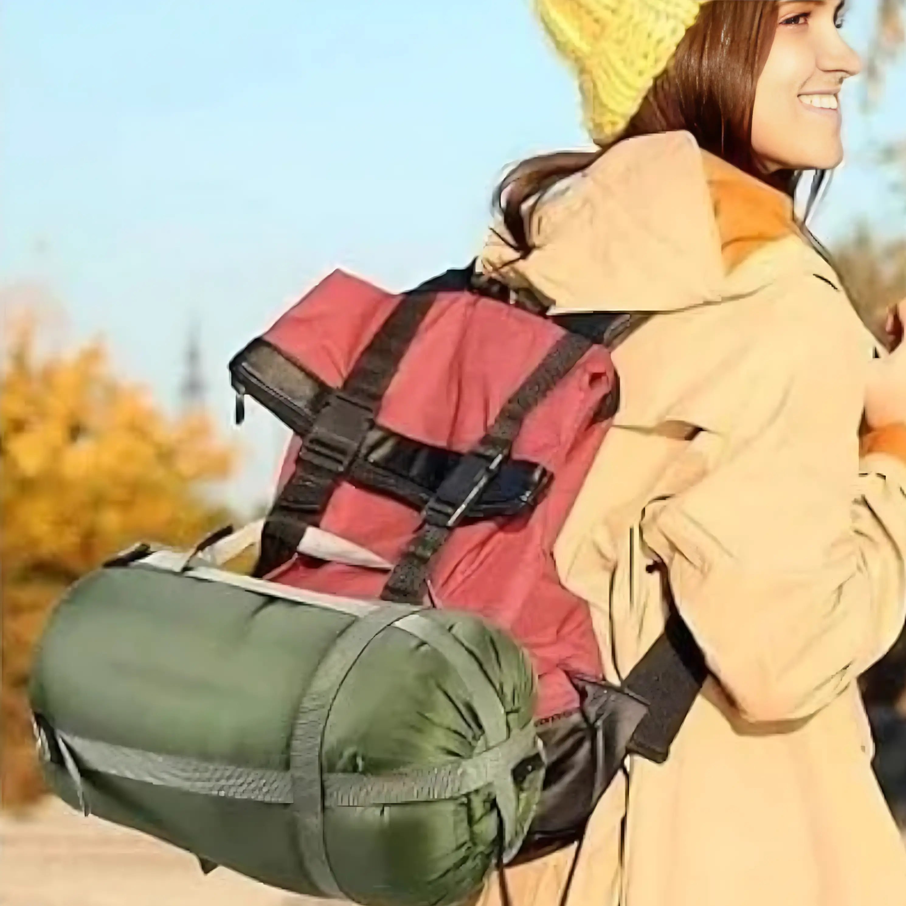 Sac de couchage grand froid duvet d’oie