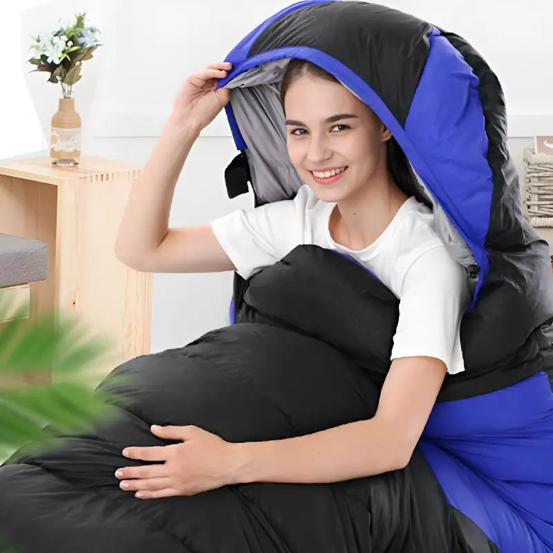 Sac de couchage hiver chaud