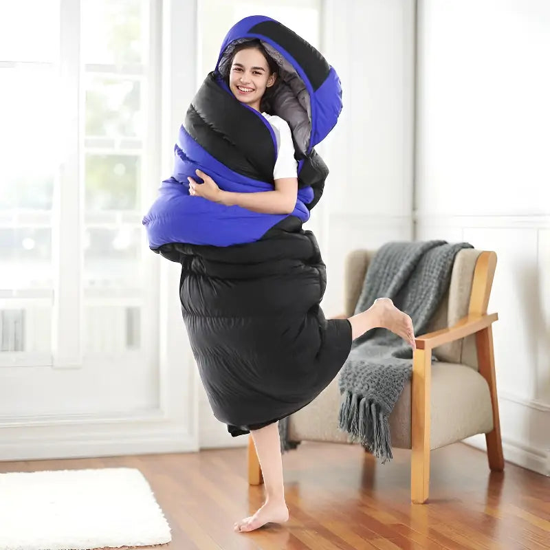 Sac de couchage hiver chaud