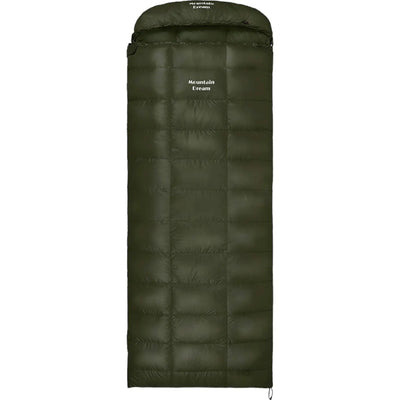 Sac de couchage rectangulaire duvet d’oie