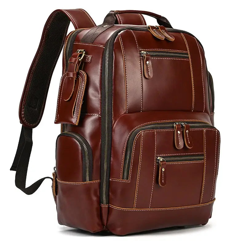 Sac a dos cuir militaires