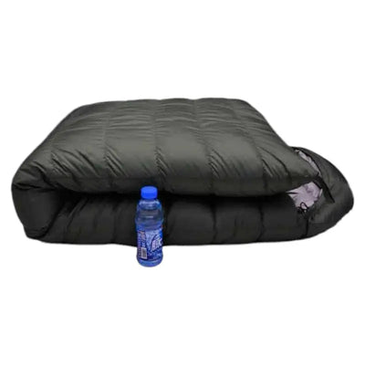 Sac de couchage duvet de canard noir