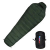 Sac de couchage de montagne M-1949 type 1 militaire américain vintage rempli de plumes avec sac de rangement en toile - France Sac de couchage de montagne M-1949 type 1 militaire américain vintage rempli de plumes avec sac de rangement en toile - France
