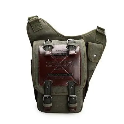 SAC A EPAULE VINTAGE DE TYPE MILITAIRE