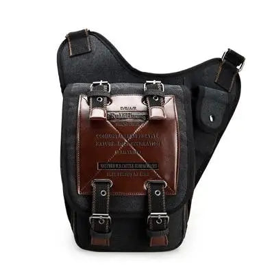 SAC A EPAULE VINTAGE DE TYPE MILITAIRE