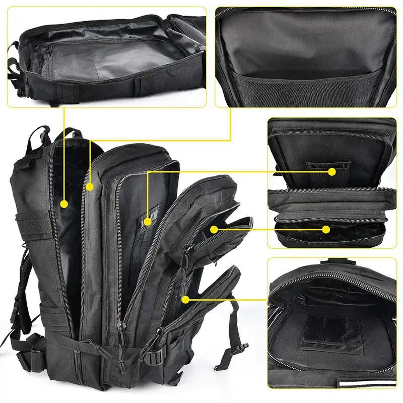 SAC A DOS MILITAIRE - GRANDE CAPACITÉ