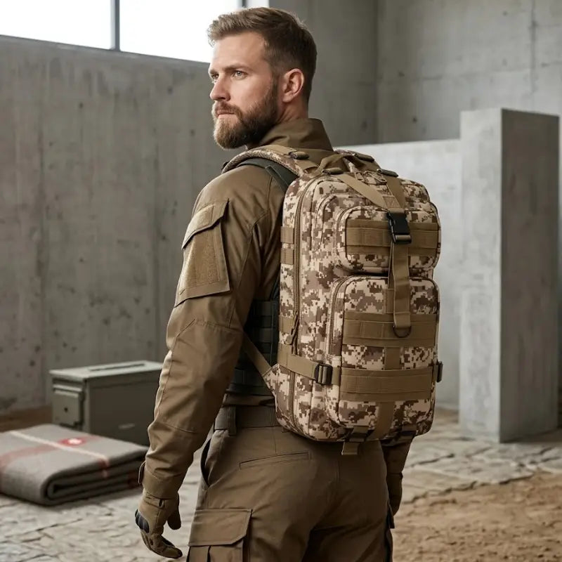 SAC A DOS MILITAIRE - IMPERMÉABLE