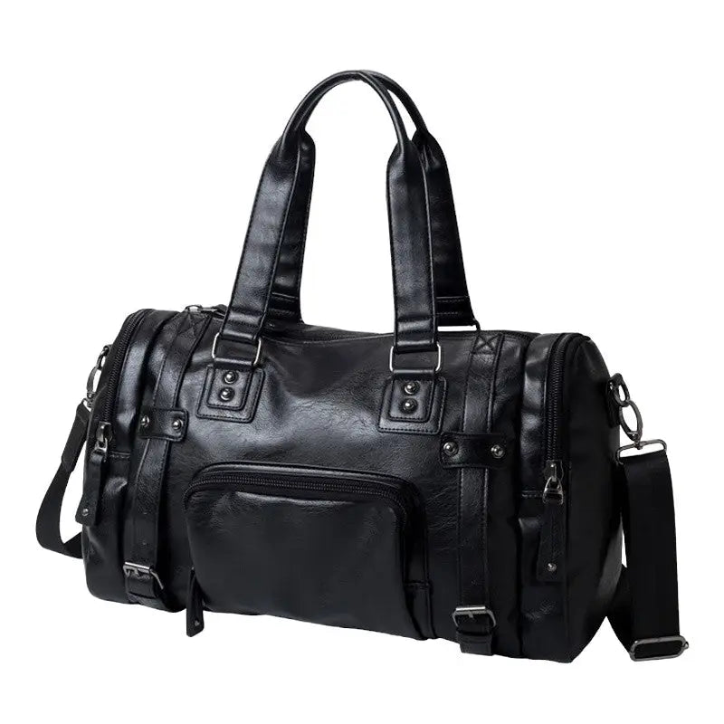 SAC MILITAIRE VINTAGE CUIR ARTIFICIEL SUPÉRIEUR