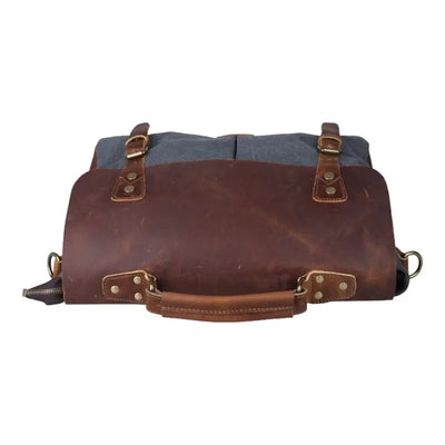 SAC MILITAIRE VINTAGE SOLIDE